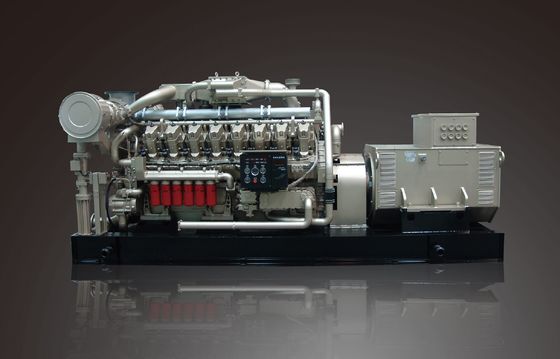Jichai 1000kw generador de gas 1200GF-T Motor modelo H16V190zdt en el pin del pistón 16V190
