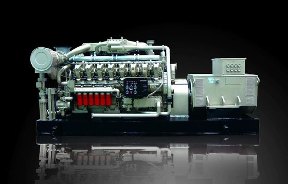 Jichai 1000kw generador de gas 1200GF-T Motor modelo H16V190zdt en el pin del pistón 16V190