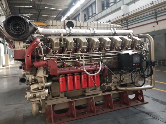Tipo de salida de corriente continua 1000kw Jichai H16V190 Modelo de motor de generador de gas natural a precio competitivo