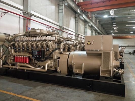 16V190 Generador de gas natural 1200kW 1000r/min H16V190zlt-2 para necesidades de alta potencia