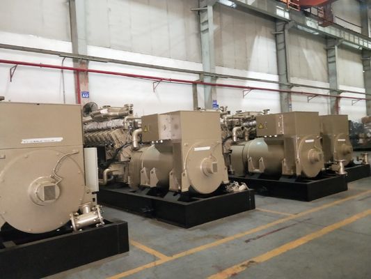 1200kw 1000r/Min H16V190zlz-2 Generador de biogás Jichai para generación de electricidad de biogás