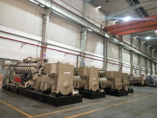 1200kw 1000r/Min H16V190zlz-2 Generador de biogás Jichai para generación de electricidad de biogás