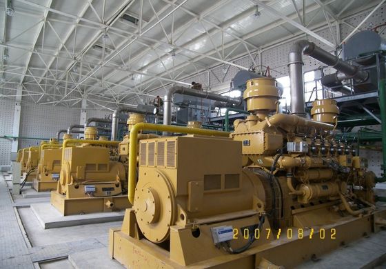 Generador de turbina de gas de Jinan de frecuencia 50/60 Hz con 750 kW de potencia y bajo consumo