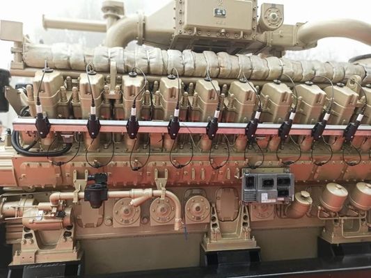 Conjunto de generadores de gas de 1 MW con disposición de cilindros de tipo V y tipo de salida de tres fases CA