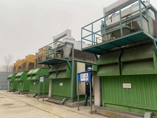 Conjunto de generadores de gas de 1 MW con disposición de cilindros de tipo V y tipo de salida de tres fases CA