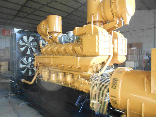 Generador diesel de Jichai de 500 kW para generación de energía de uso terrestre ordinario