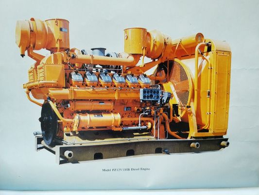 Generador diesel de Jichai de 500 kW para generación de energía de uso terrestre ordinario