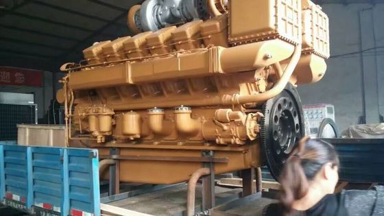 Generador diésel de 500 kW con motor diésel Jinan 12V190 Ifc5456 y anillo de pistón 100kg