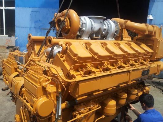 Generador diésel de 500 kW con motor diésel Jinan 12V190 Ifc5456 y anillo de pistón 100kg