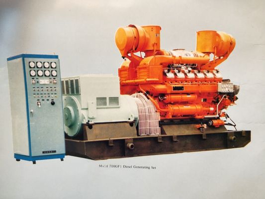 Motor de aluminio modelo Z12V190bd2 Generador modelo Ifc6502 500kw Generador diesel 100kg