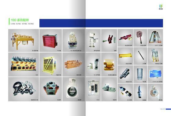 Sección de aluminio 3000/B3000 Conjunto generador diesel Jichai A12V190zl Certificación ISO9001