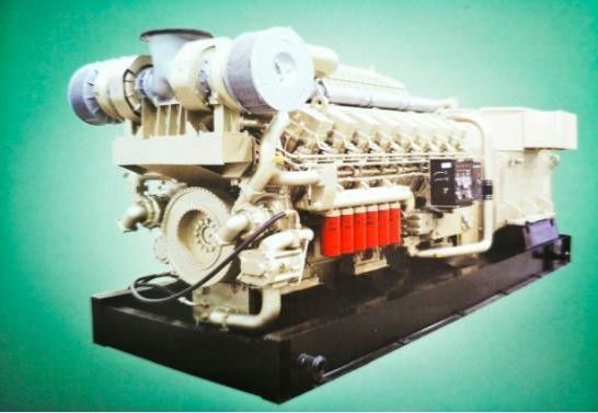1500kw Bajo ruido H12V190zl Jichai 6000 serie generador diesel Conjunto de cuatro tiempos