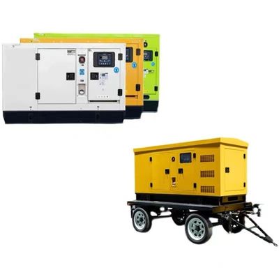 Instalación fija Generador diesel silencioso de 50-1500 kW para alta velocidad y rendimiento